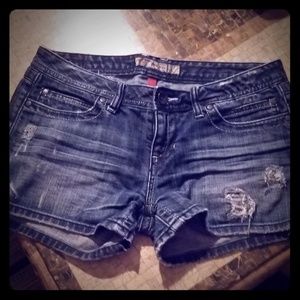 BKE denim short shorts